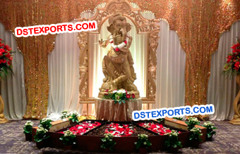 Wedding Entrance Standing Ganesha Statue