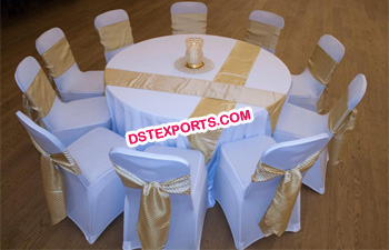 Reception Banquet Hall Chairs Cover