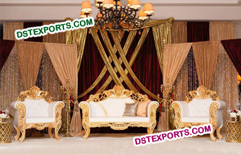 Royal Asian Wedding Sofa Set