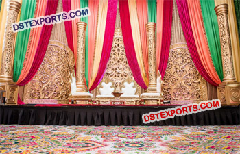 Traditional Fiber Wedding Stages