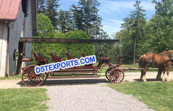 Limousine Horse Drawn Buggy Carriage