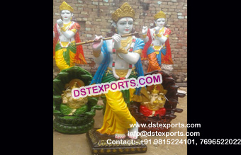 Lord Krishna Statue For Wedding Decor