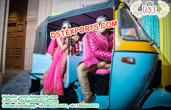 Best Entry with Decorated Auto-rickshaw