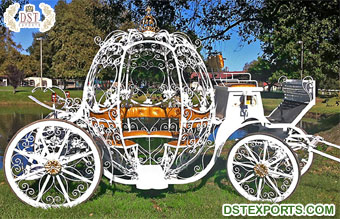 Princess Wedding Event Pumpkin Horse Carriage