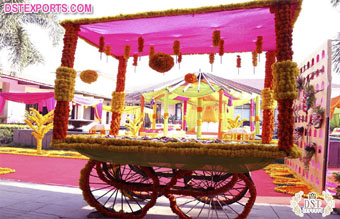Indian Wedding Sangeet Food Stall