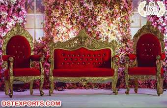 Classic Wedding Decor King Sofa Set