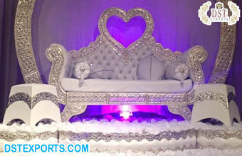 Heart Shaped Wedding French Sofa