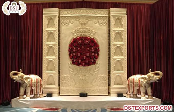Glamour Jharokha Frame Decor for Wedding Reception
