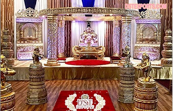 Traditional Look Indian Wedding  Mandap Setup
