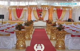 Traditional Hindu  Wedding Mandap Setup