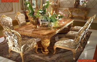 Luxury Italian Palace Dining Table Furniture: