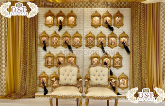 Rajasthani Wedding Stage Decor Frames & Panels