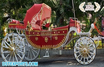 Royal Vintage Style Horse Drawn Carriage