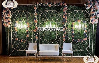 Regal  Metal Candle Walls For Wedding Stage