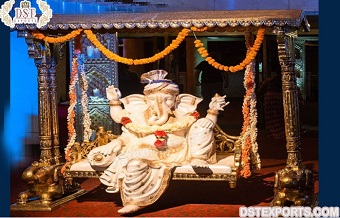Indian Ganesha  Theme Decoration For Wedding